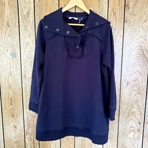 Soft Surroundings Tunic Cowl Neck Sweatshirt